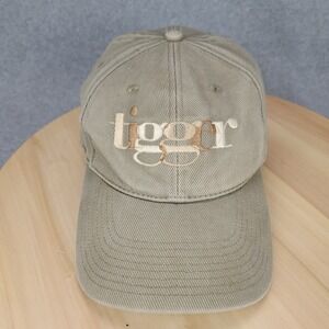 Walt Disney World Tigger Embroidered Snapback Hat Khaki Olive Mens Dad Cap